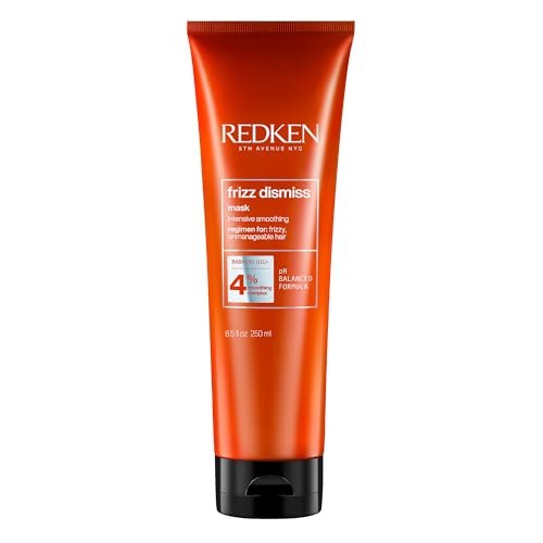 Redken Frizz Dismiss Mask - Intense Smoothing Treatment for Unruly Hair, Ultra Hydrating Hair Mask, 8.5 oz Avelisse