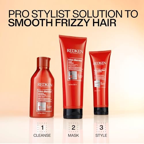 Redken Frizz Dismiss Mask - Intense Smoothing Treatment for Unruly Hair, Ultra Hydrating Hair Mask, 8.5 oz Avelisse