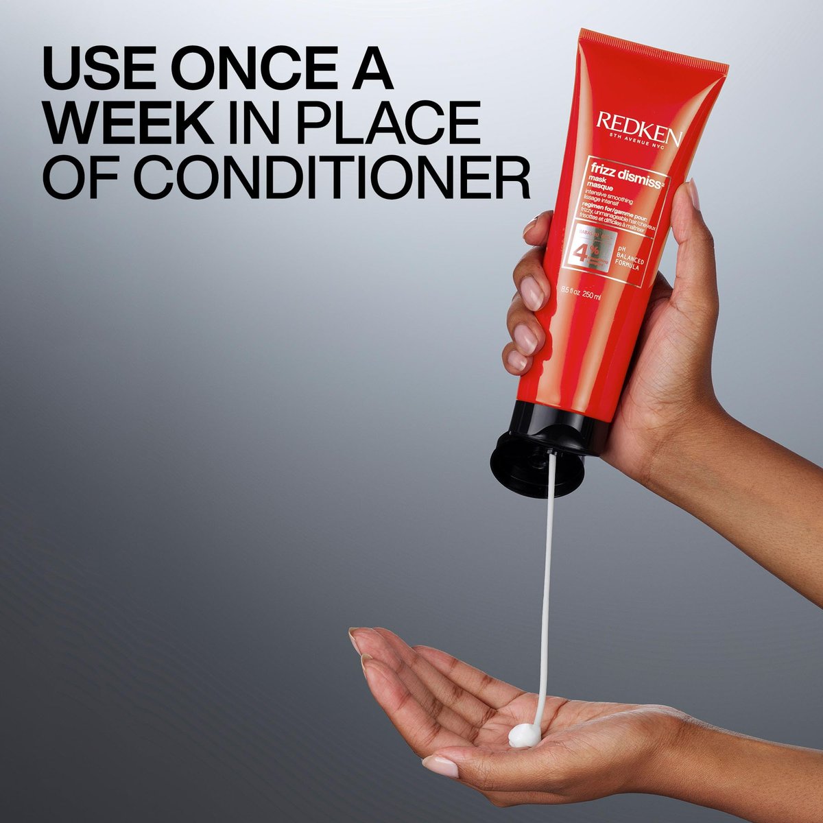 Redken Frizz Dismiss Mask - Intense Smoothing Treatment for Unruly Hair, Ultra Hydrating Hair Mask, 8.5 oz Avelisse