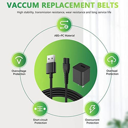 Bouge Replacement Charger Cord Compatible with Manscaped Lawn Mower 3.0/2.0
