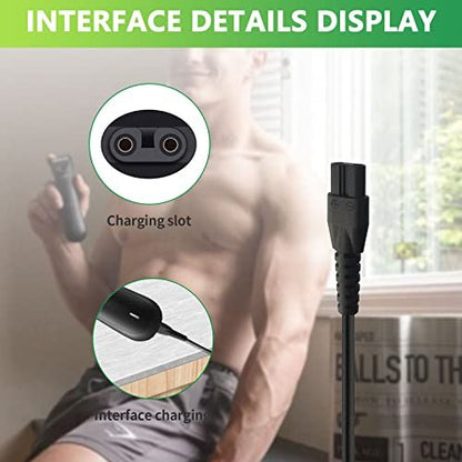 Bouge Replacement Charger Cord Compatible with Manscaped Lawn Mower 3.0/2.0