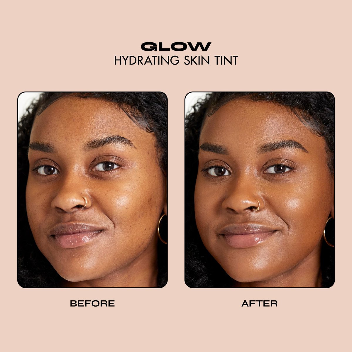 Milani Glow Hydrating Skin Tint - 410 Dark to Deep - Lightweight Foundation for Radiant Skin Avelisse