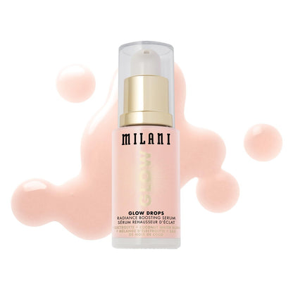 Milani Glow Drops Radiance Boosting Serum - 1 Fl Oz - Illuminating Face Serum for Glowing Skin Avelisse