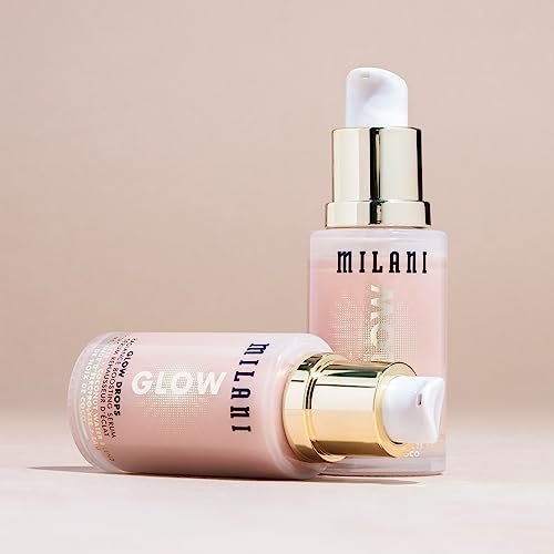 Milani Glow Drops Radiance Boosting Serum - 1 Fl Oz - Illuminating Face Serum for Glowing Skin Avelisse