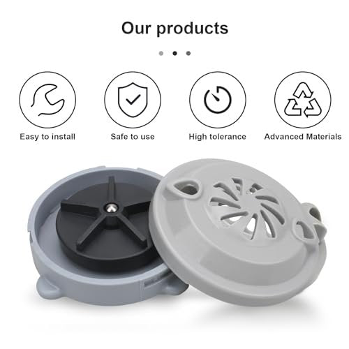 Universal Pipeless Magnetic Jet Head Motor for Pedicure Spa Chair - Replacement Part for LURACO Magnetic Jet with Propeller and Cap Avelisse