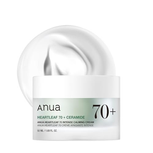 ANUA Soothing Cream with 70% Heartleaf – Hydrating Face Moisturizer for Sensitive Skin Avelisse