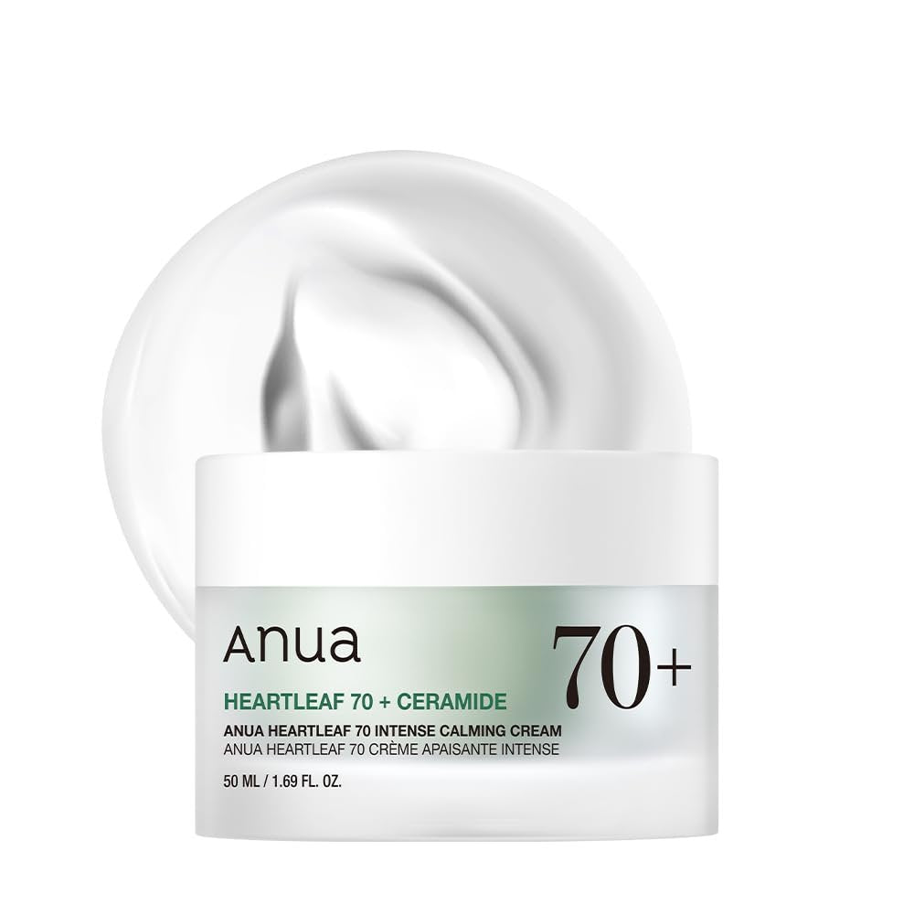 ANUA Soothing Cream with 70% Heartleaf – Hydrating Face Moisturizer for Sensitive Skin Avelisse