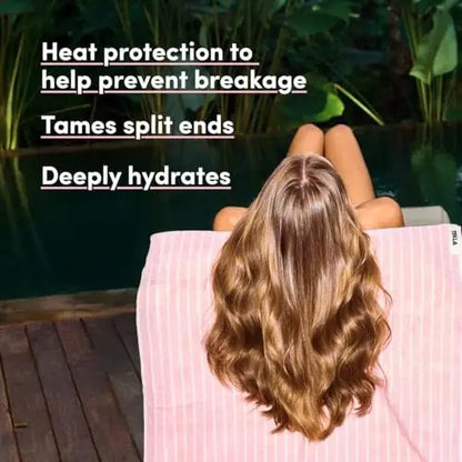 Coco & Eve Miracle Hair Elixir - Coconut Oil with Hyaluronic Acid Leave-In Conditioner for Dry Damaged Hair, Frizz Control & Heat Protection Avelisse