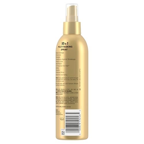 Pantene Miracle Rescue 10in1 Multitasking Spray - Heat Protection, Detangles, Repairs Damaged, Dry Hair, Improves Shine, Leave-In Conditioning Treatment with Keratin and Pro-Vitamin B5, 5.7 oz Avelisse