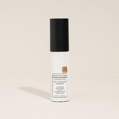 Kristin Ess Hair Dry Shampoo Non-Aerosol Powder - Fragrance Free, Mattifying, Style Extending, Vegan, 1.3 oz