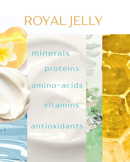 Fleur De Lis Naturals Face Cream Anti Aging Royal Jelly - Natural & Organic Face Moisturizer for Dry Skin, Anti Wrinkle Cream for Women & Men – 1.7 oz Avelisse