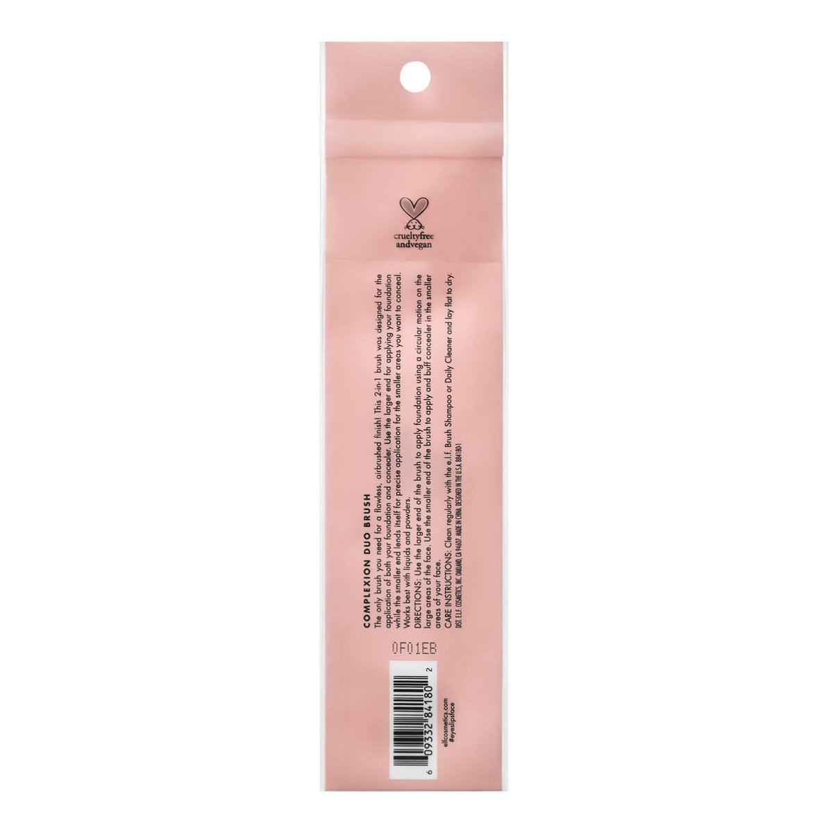 e.l.f. Complexion Duo Brush - Foundation & Concealer Brush for Airbrushed Finish, Vegan & Cruelty-Free - görsel 11