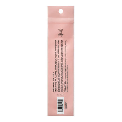 e.l.f. Complexion Duo Brush - Foundation & Concealer Brush for Airbrushed Finish, Vegan & Cruelty-Free