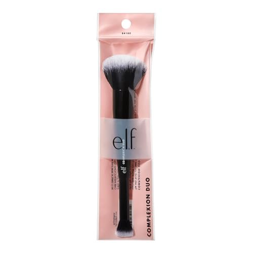 e.l.f. Complexion Duo Brush - Foundation & Concealer Brush for Airbrushed Finish, Vegan & Cruelty-Free - görsel 10