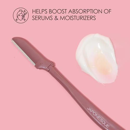 JAPONESQUE Complexion Perfection Dermaplaner Razor Set (3 Count) – Professional Dermaplaning Tool for Smooth, Radiant Skin - görsel 10