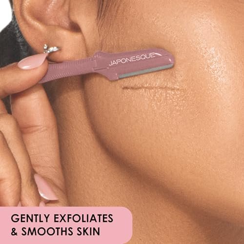 JAPONESQUE Complexion Perfection Dermaplaner Razor Set (3 Count) – Professional Dermaplaning Tool for Smooth, Radiant Skin - görsel 8