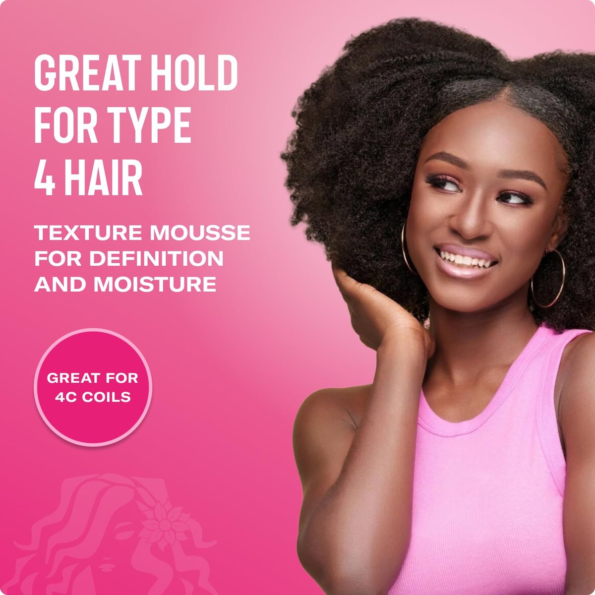 Mielle Organics Pomegranate & Honey Curl Defining Mousse with Hold - 7.5 Fl Oz - görsel 3