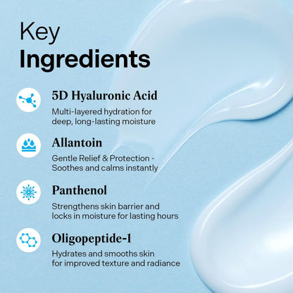 Torriden DIVE IN Cream 80ml (2.71 fl. oz.) - Lightweight Facial Moisturizer for Sensitive & Oily Skin with Hyaluronic Acid and Allantoin Avelisse