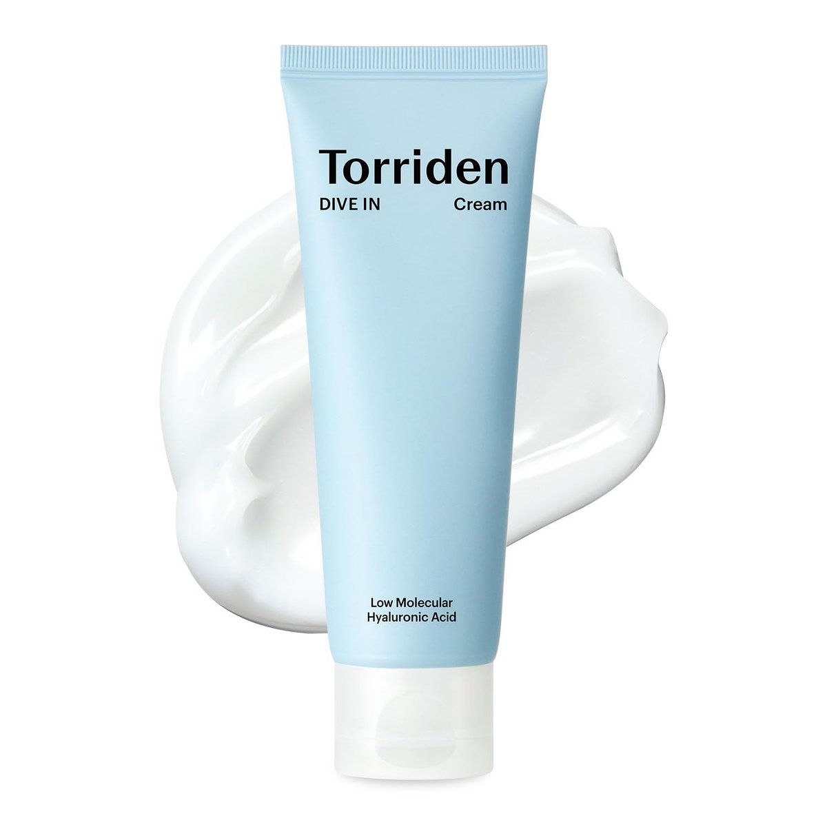 Torriden DIVE IN Cream 80ml (2.71 fl. oz.) - Lightweight Facial Moisturizer for Sensitive & Oily Skin with Hyaluronic Acid and Allantoin Avelisse