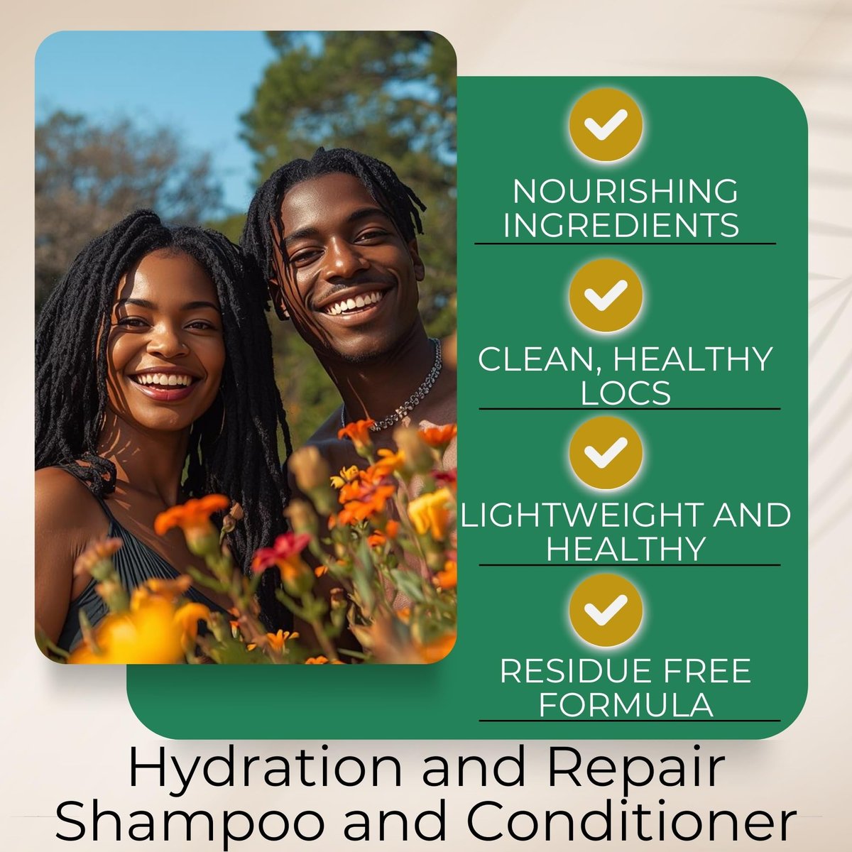 Lion Locs Shampoo and Conditioner for Dreads, Sisterlocks, Locks, & Dreadlocks | Lightweight Vegan Co Wash (8 oz) Avelisse