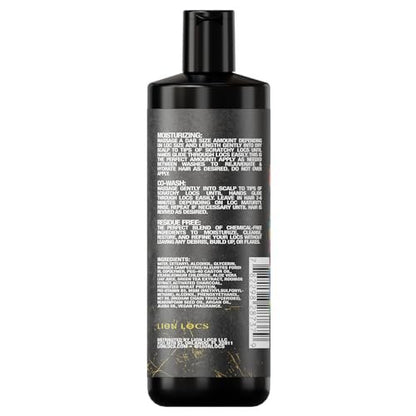 Lion Locs Shampoo and Conditioner for Dreads, Sisterlocks, Locks, & Dreadlocks | Lightweight Vegan Co Wash (8 oz) Avelisse