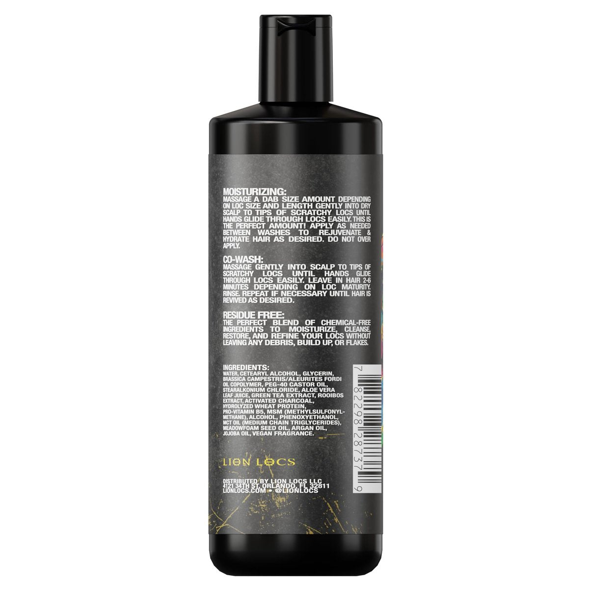 Lion Locs Shampoo and Conditioner for Dreads, Sisterlocks, Locks, & Dreadlocks | Lightweight Vegan Co Wash (8 oz) Avelisse