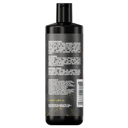 Lion Locs Shampoo and Conditioner for Dreads, Sisterlocks, Locks, & Dreadlocks | Lightweight Vegan Co Wash (8 oz) Avelisse