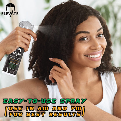 ELEVATE 5% Minoxidil Hair Growth Spray - Alcohol Free, Non-Oily, Extra Strength for Men & Women - 1 Month Supply Avelisse