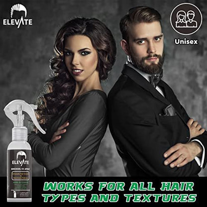 ELEVATE 5% Minoxidil Hair Growth Spray - Alcohol Free, Non-Oily, Extra Strength for Men & Women - 1 Month Supply Avelisse