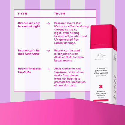 Drunk Elephant A-Passioni Retinol Cream - 1% Retinol Serum, Clean Clinical Skincare, 30 ml Avelisse