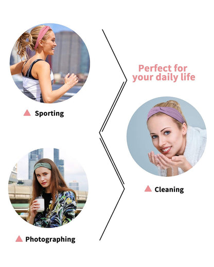 12-Piece Knotted Headbands for Women and Girls – No-Slip Fashion Headbands in 12 Vibrant Colors Avelisse