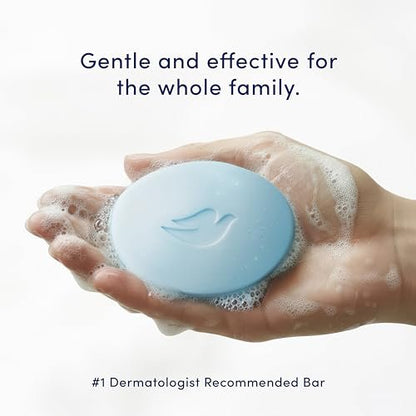 Dove Beauty Bar Soap Antibacterial Care 2 Count – Clean, Moisturized Skin, Removes Bacteria, 3.75 oz Each
