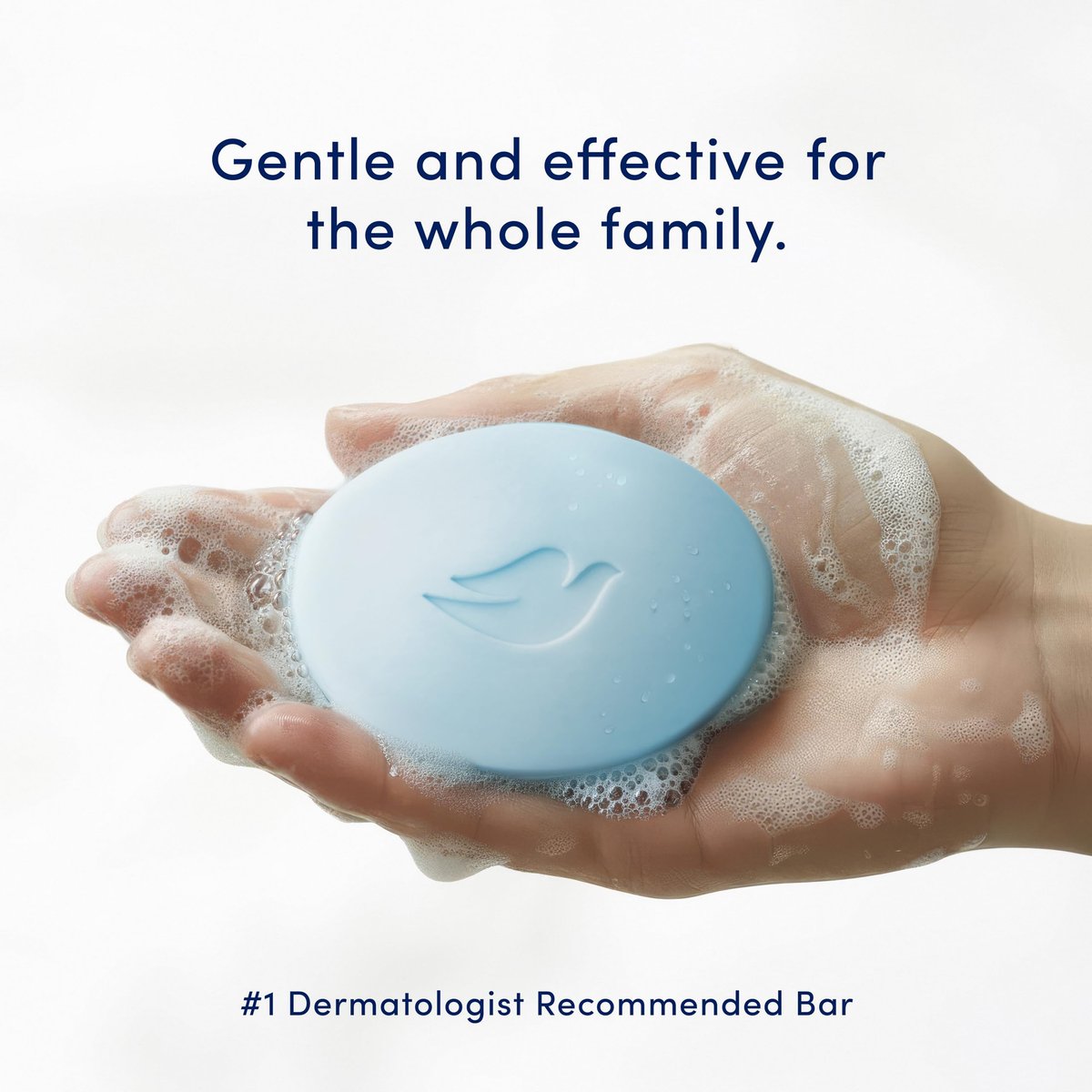 Dove Beauty Bar Soap Antibacterial Care 2 Count – Clean, Moisturized Skin, Removes Bacteria, 3.75 oz Each - görsel 7