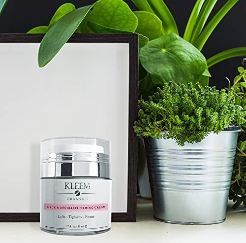 Kleem Neck Firming Cream for Sagging Skin - Anti-Aging Neck Cream with Retinol & Panthenol - Hydrating Firming Neck & Décolleté Cream - 1.7 oz Avelisse