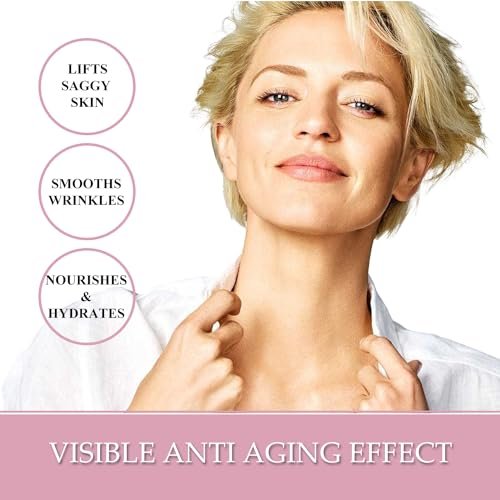 Kleem Neck Firming Cream for Sagging Skin - Anti-Aging Neck Cream with Retinol & Panthenol - Hydrating Firming Neck & Décolleté Cream - 1.7 oz Avelisse