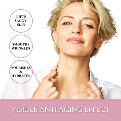 Kleem Neck Firming Cream for Sagging Skin - Anti-Aging Neck Cream with Retinol & Panthenol - Hydrating Firming Neck & Décolleté Cream - 1.7 oz Avelisse