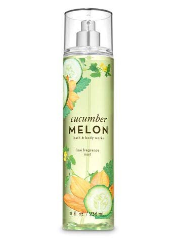 Bath & Body Works Cucumber Melon 3-Piece Bundle – Body Spray, Shower Gel & Lotion Avelisse