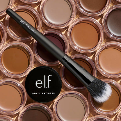 e.l.f. Putty Blush Brush – Vegan & Cruelty-Free Makeup Brush for Putty & Cream Formulas, Airbrushed Blush & Bronzer Application