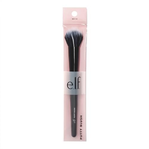 e.l.f. Putty Blush Brush – Vegan & Cruelty-Free Makeup Brush for Putty & Cream Formulas, Airbrushed Blush & Bronzer Application - görsel 9