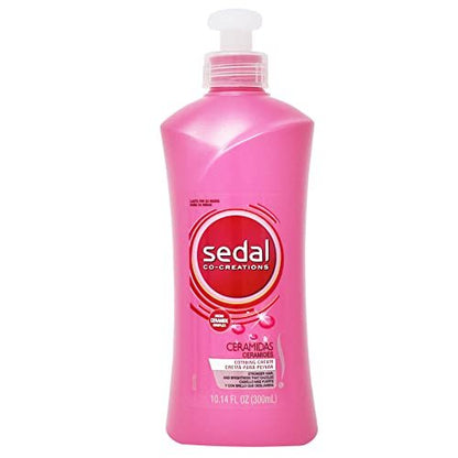 Sedal Co-Creations Ceramidas Leave In Hair Moisturizing Conditioner, 10.14 Fl Oz (Pack of 2) Avelisse
