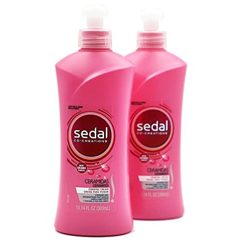 Sedal Co-Creations Ceramidas Leave In Hair Moisturizing Conditioner, 10.14 Fl Oz (Pack of 2) Avelisse