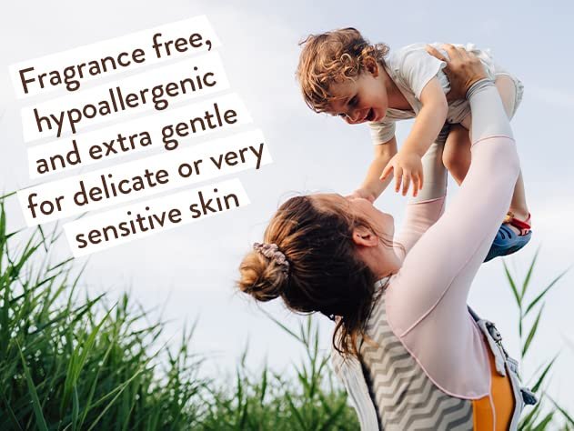 Babo Botanicals Sensitive Baby Fragrance-Free Miracle Cream – Face & Body Moisturizer for Sensitive Skin, EWG Verified, with Calendula, Shea Butter & Coconut Oil Avelisse
