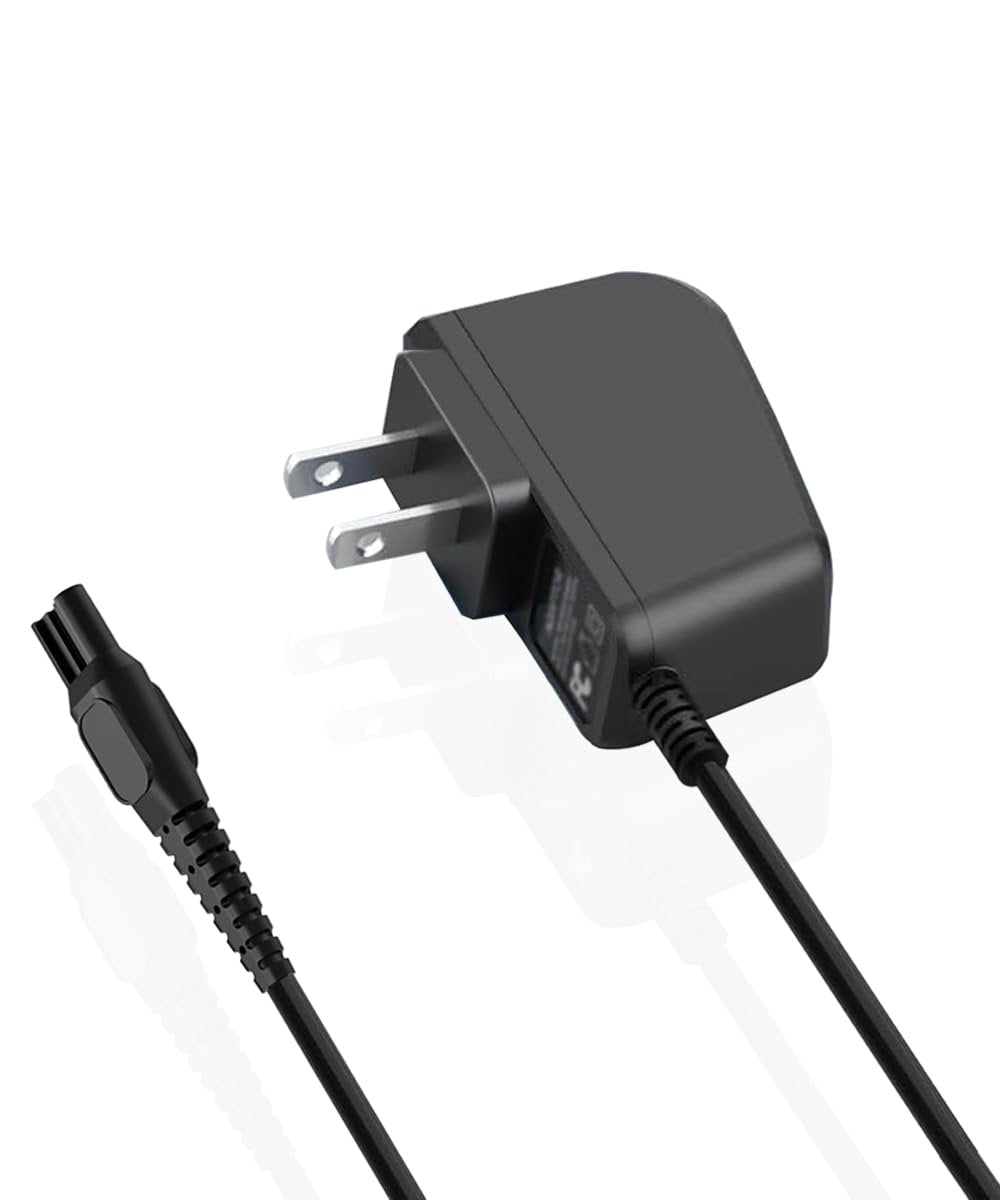 LIANSUM 2W Charger 8V 100MA Power Cord Compatible with Philips OneBlade QP2630 Shaver, Norelco OneBlade QP2530, QP2630 Electric Razor Trimmer Charging Cable Supply - görsel 1