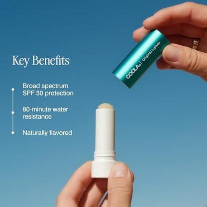 COOLA Organic Liplux Lip Balm SPF 30 – Sheer Tint, Vegan & Gluten Free Daily Lip Care Avelisse