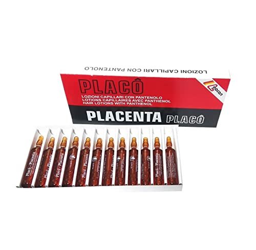 Hair Loss Placenta Placo Intensive Treatment – 12 Vials, 0.35 oz Each Avelisse