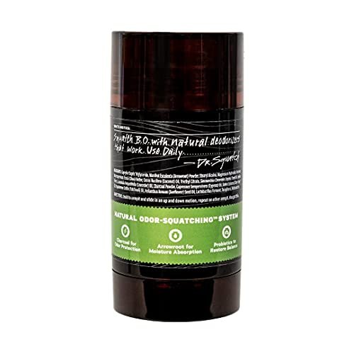 Dr. Squatch Natural Deodorant for Men – Aluminum Free, Odor-Squatching Protection, Alpine Sage 2.65 oz Avelisse