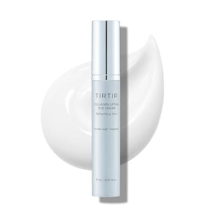TIRTIR Collagen Lifting Eye Cream with Roller Applicator – Wrinkle Spot Treatment, Revitalizing Moisturizer for Under Eye Bags & Fine Lines, Lift Treatment for Men & Women Avelisse