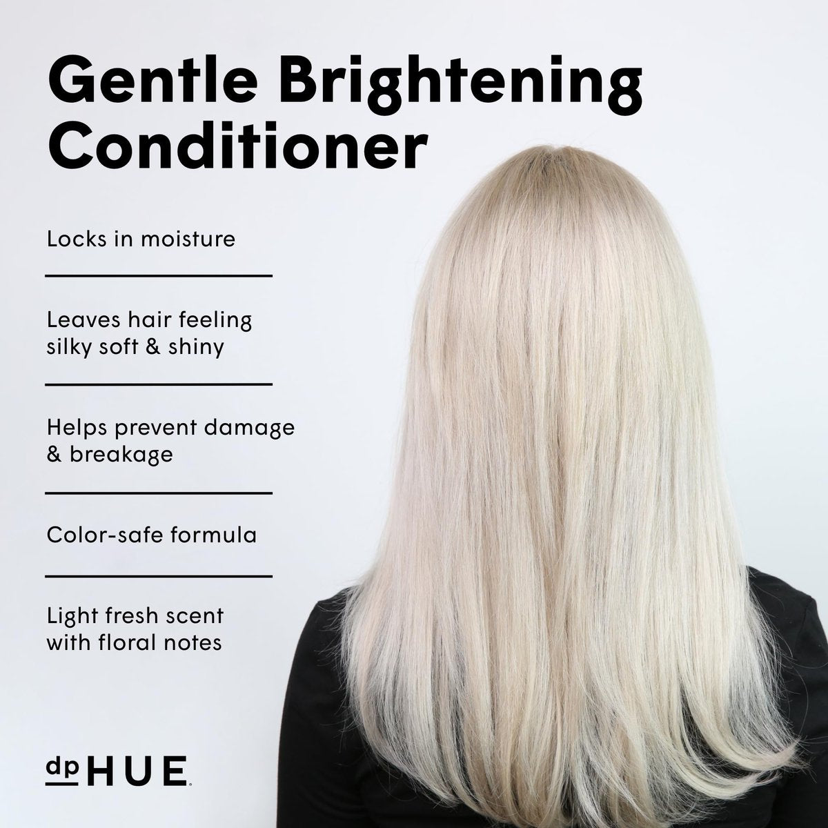 dpHUE Gentle Brightening Conditioner - 6.5 oz - Boosts Brightness & Shine, Color Safe, Vegan, Cruelty Free - görsel 3