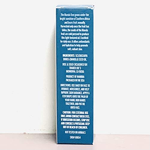 Trader Joe's Hydrating Marula Facial Oil - 1 Fl Oz - görsel 4