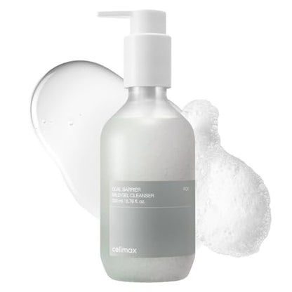 celimax Dual Barrier Mild Gel Cleanser with Ceramide – Hydrating & Soothing Face Wash, 6.8 fl oz Avelisse